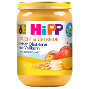 Hipp Bio Frucht & Getreide Feiner Obstbrei 190g